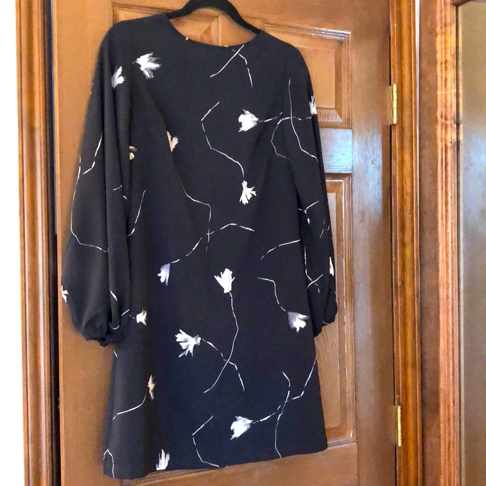 Black Floral Dress
